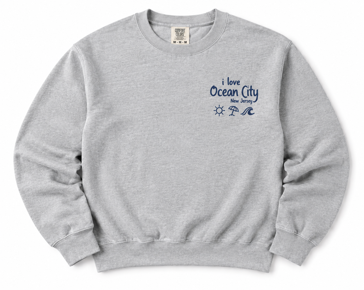 The I Love OCNJ Crewneck